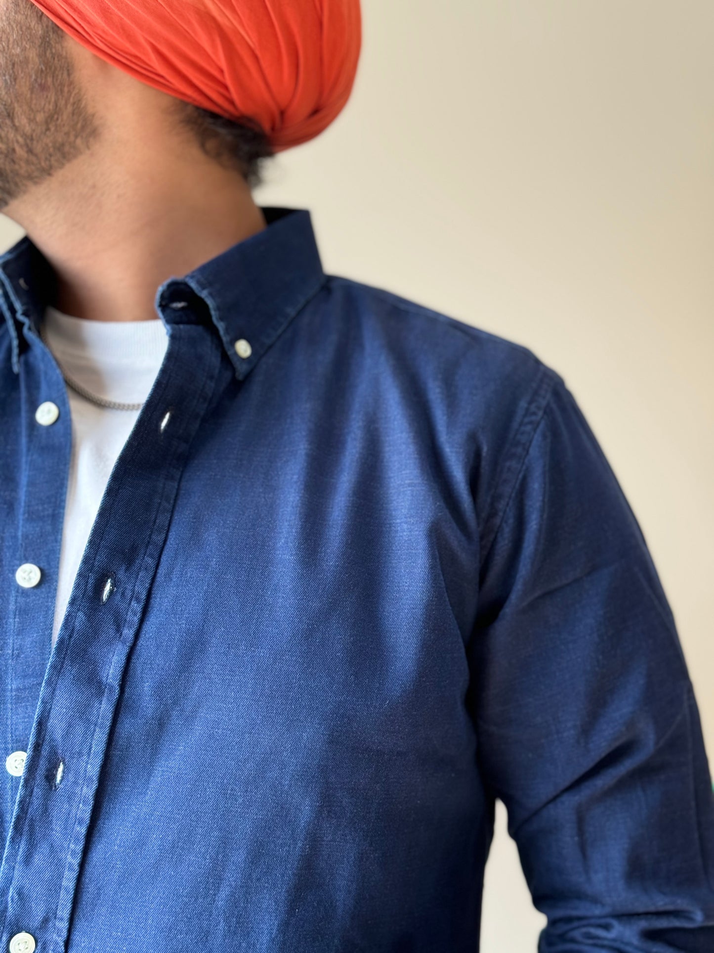 Blue Denim Shirt