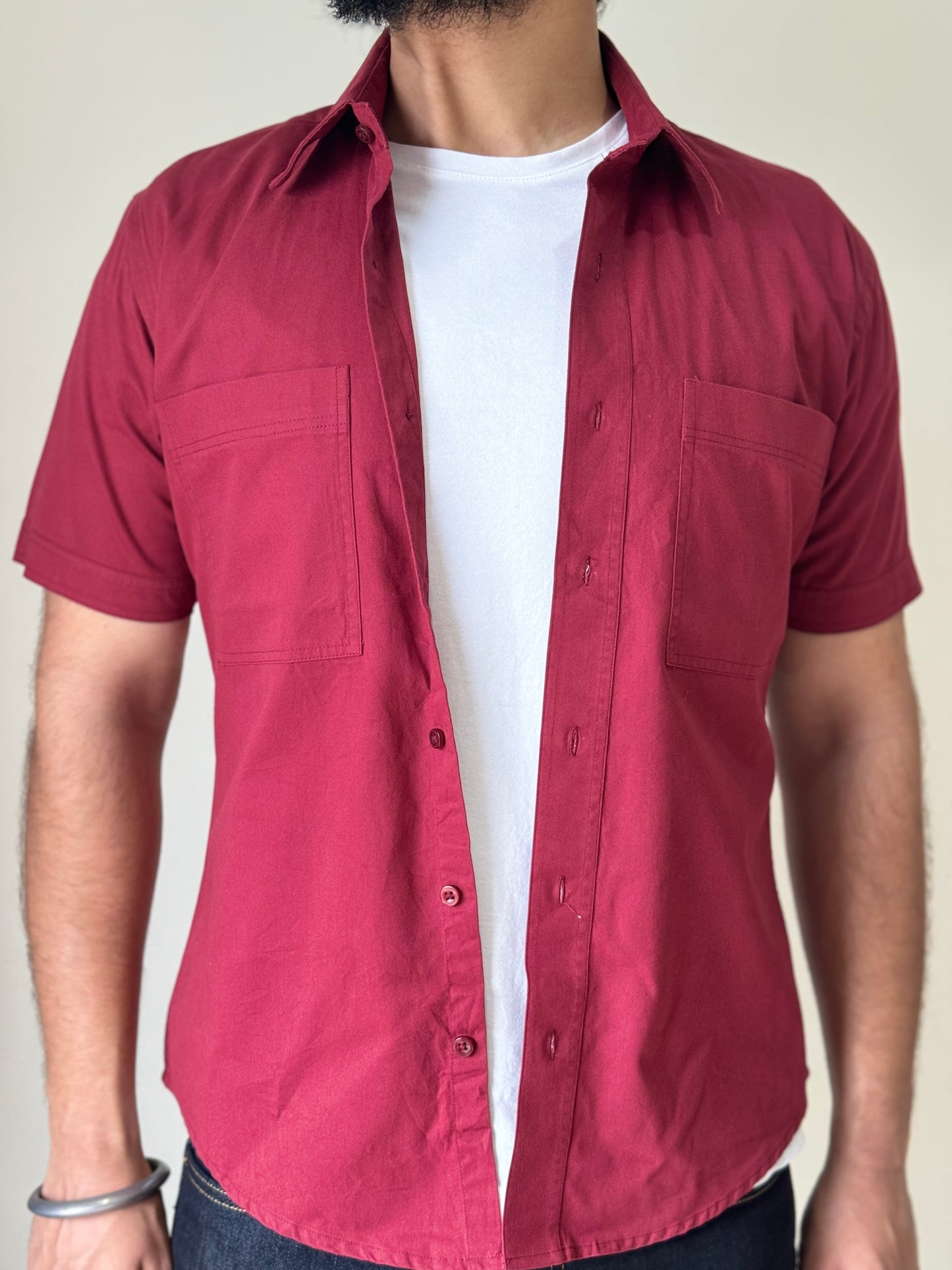 Baren Blood Red Cargo Shirt